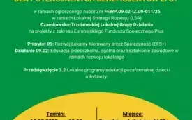 Galeria aktualności OGŁOSZENIE O NABORZE WNIOSK&Oacute;W O UDZIELENIE WSPARCIA 1