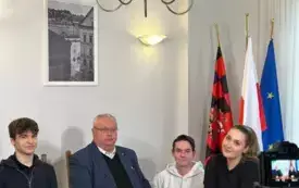 Galeria aktualności Spotkanie Burmistrza z Uczniami &ndash; Historia Żydowskiego Czarnkowa 1