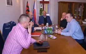 Galeria aktualności Spotkanie dotyczące bezpieczeństwa uczestnik&oacute;w mecz&oacute;w piłkarskich. 4