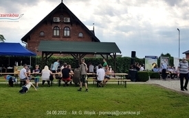 Pociąg tursytyczny DREZYNIARZ w Czarnkowie - 04.06.2022. 2