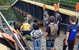 Pociąg tursytyczny DREZYNIARZ w Czarnkowie - 04.06.2022. 4