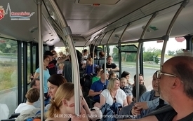 Pociąg tursytyczny DREZYNIARZ w Czarnkowie - 04.06.2022. 12