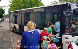 Pociąg tursytyczny DREZYNIARZ w Czarnkowie - 04.06.2022. 13
