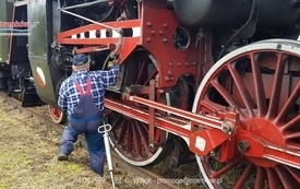 Pociąg tursytyczny DREZYNIARZ w Czarnkowie - 04.06.2022. 31