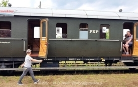Pociąg tursytyczny DREZYNIARZ w Czarnkowie - 04.06.2022. 38