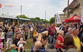 Pociąg tursytyczny DREZYNIARZ w Czarnkowie - 04.06.2022. 46