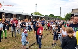 Pociąg tursytyczny DREZYNIARZ w Czarnkowie - 04.06.2022. 51
