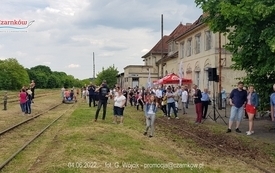 Pociąg tursytyczny DREZYNIARZ w Czarnkowie - 04.06.2022. 55