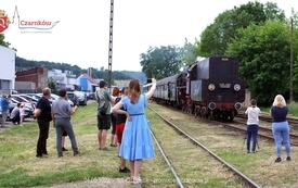 Pociąg tursytyczny DREZYNIARZ w Czarnkowie - 04.06.2022. 61