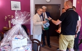 Spotkanie w Ratuszu z okazji awansu drużyny "Noteć Czarnk&oacute;w" do IV ligi 6