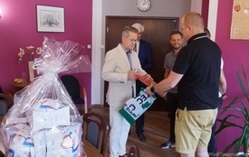 Spotkanie w Ratuszu z okazji awansu drużyny "Noteć Czarnk&oacute;w" do IV ligi 8