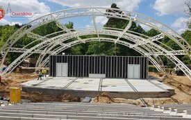 Fotorelacja z budowy nowego amfiteatru w Czarnkowie - 29.05.2023. 11