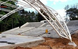 Fotorelacja z budowy nowego amfiteatru w Czarnkowie - 29.05.2023. 15