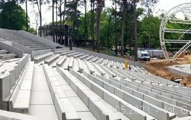 Fotorelacja z budowy nowego amfiteatru w Czarnkowie - 29.05.2023. 43