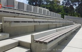 Fotorelacja z budowy nowego amfiteatru w Czarnkowie - 29.05.2023. 46