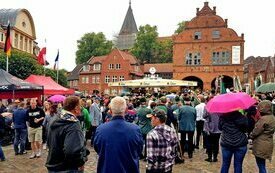 08_Rynek w Gadebusch podczas Munzfest - Święta Monety 