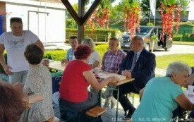 Udany Piknik Rodzinny z Zarządem Koła Polskiego Związku Niewidomych 61