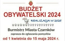 Zdjęcie do Budżet Obywatelski na 2025 rok - nab&oacute;r wniosk&oacute;w...