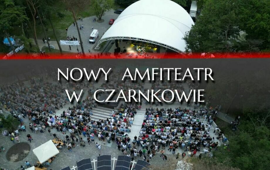 Zdjęcie do Reportaż z otwarcia nowego amfiteatru w Czarnkowie