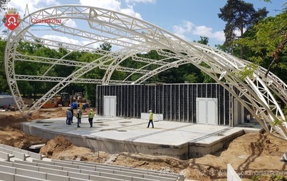 Zdjęcie do Fotorelacja z budowy nowego amfiteatru w Czarnkowie - 29.05.2023.