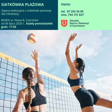 Wakacje z siatk&oacute;wką plażową 