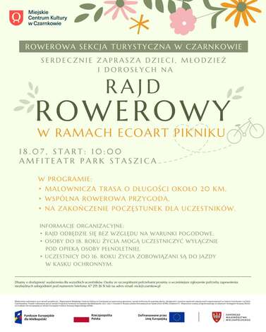 Rajd Rowerowy podczas EcoArt Pikniku&nbsp;