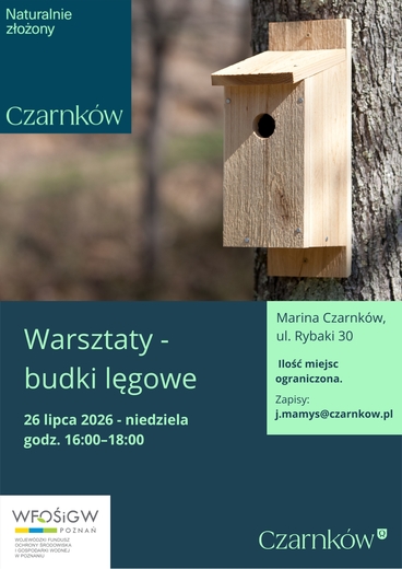 Warsztarty plastyczne - budki lęgowe