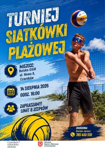 Otwarty Turniej Siatk&oacute;wki Plażowej