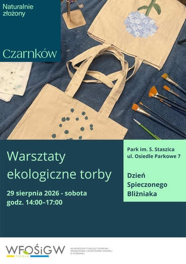 Warsztaty plastyczne - torby ekologiczne