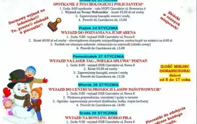 Zdjęcie do Ferie zimowe z OSiR'em