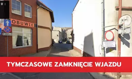 Zdjęcie do Tymczasowe zamknięcie wjazdu przy ul. Rzemieślniczej 16 