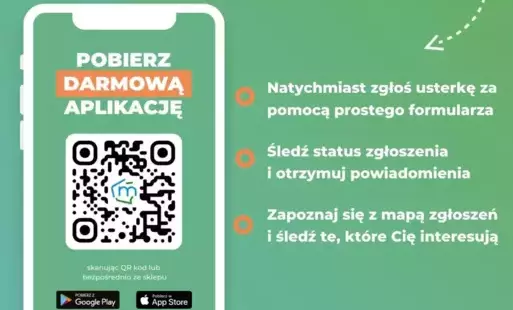 Zdjęcie do Zgłoś usterkę w aplikacji mMieszkaniec! - mZgłoszenia