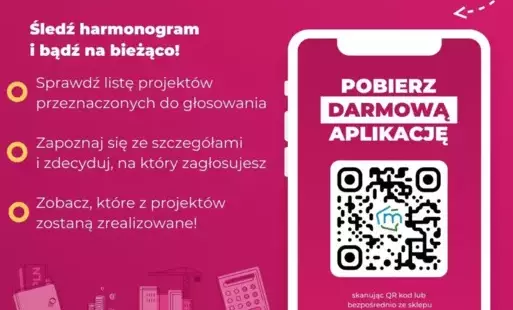 Zdjęcie do Budżet Obywatelski w Twoich rękach! Skorzystaj z aplikacji mMieszkaniec