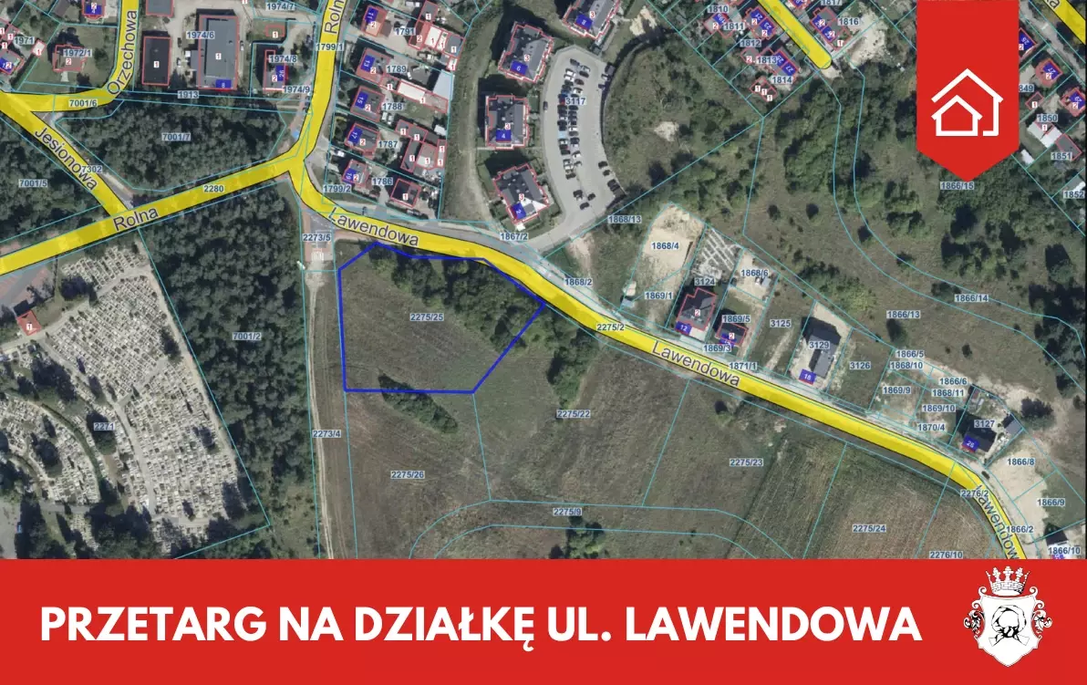 Zdjęcie do Przetarg ustny nieograniczony na sprzedaż prawa własności nieruchomości niezabudowanej