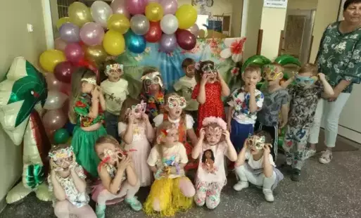 Zdjęcie do Hawajski Dzień Dziecka w Przedszkolu Miejskim Nr 2 im. Jana Brzechwy w Czarnkowie