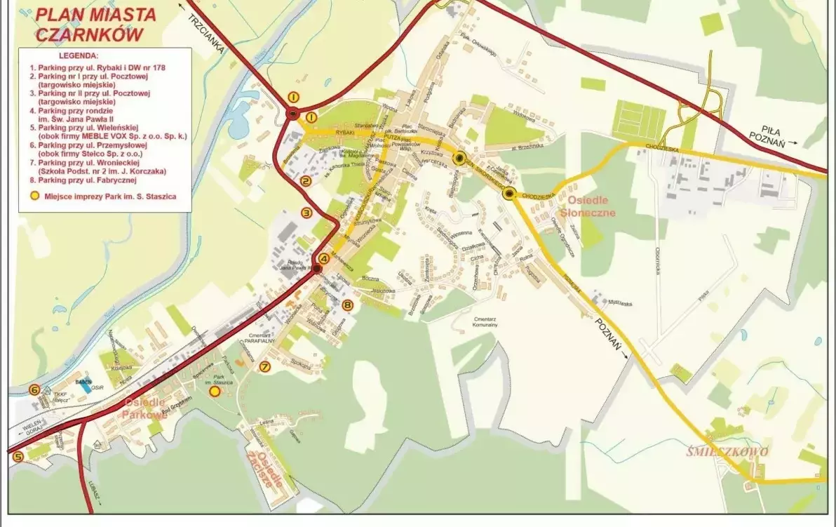 Zdjęcie do Organizacja ruchu i parking&oacute;w podczas Dni Ziemi Czarnkowskiej 2025&nbsp;