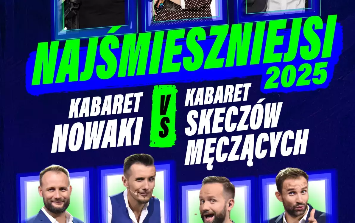 Zdjęcie do Najśmieszniejsi 2025 &ndash; kabaretowy wiecz&oacute;r w Czarnkowie