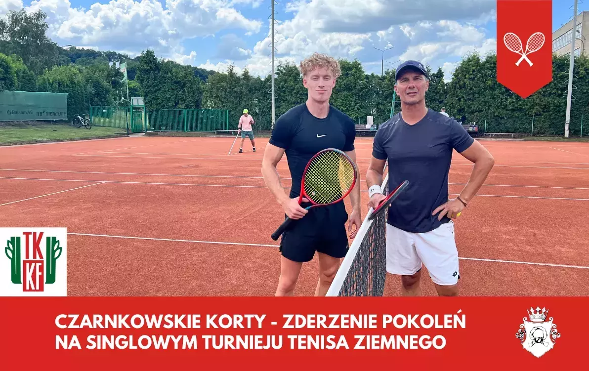 Zdjęcie do CZARNKOWSKIE KORTY - zderzenie pokoleń na Singlowym Turnieju Tenisa Ziemnego.