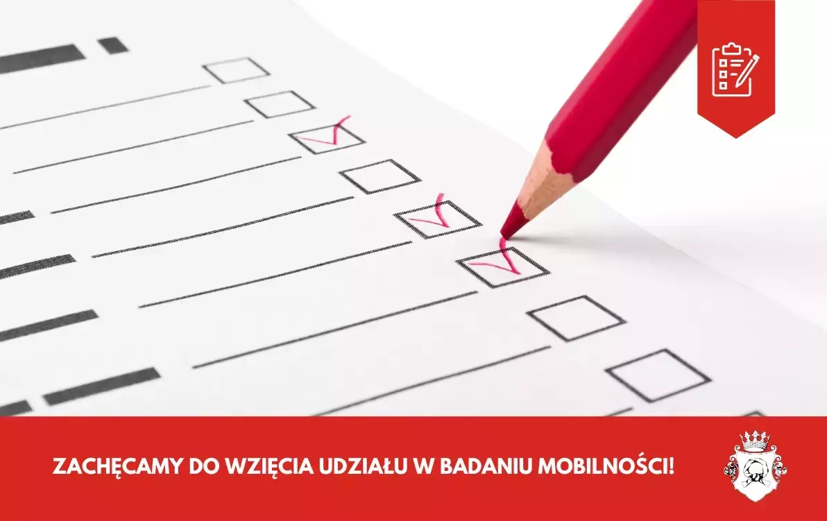Zdjęcie do Zachęcamy do wzięcia udziału w badaniu mobilności!