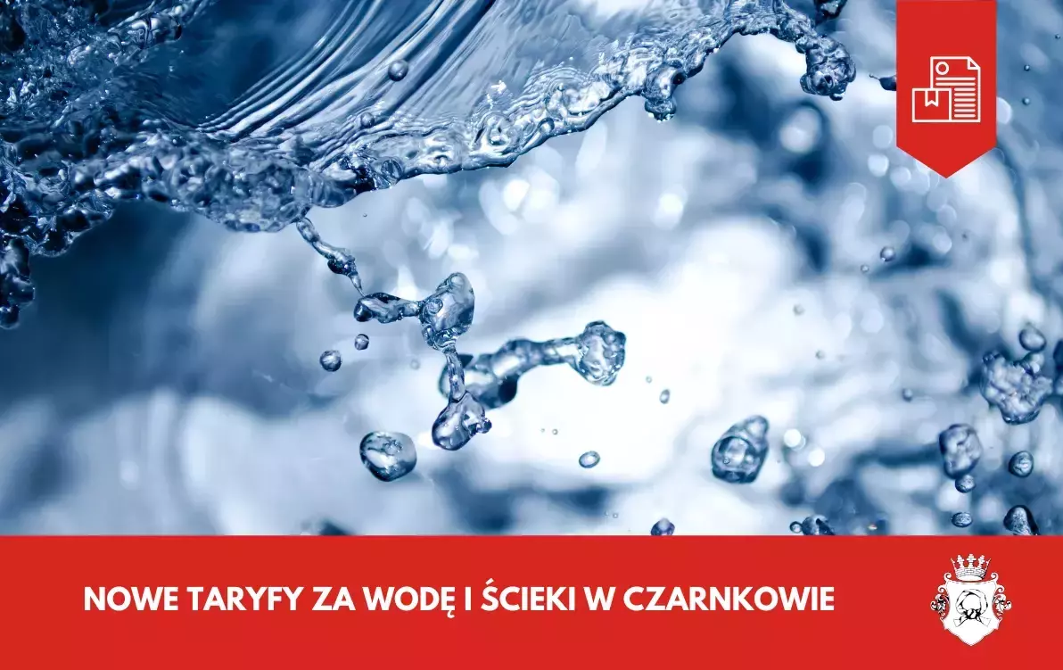 Zdjęcie do Nowe taryfy za wodę i ścieki w Czarnkowie