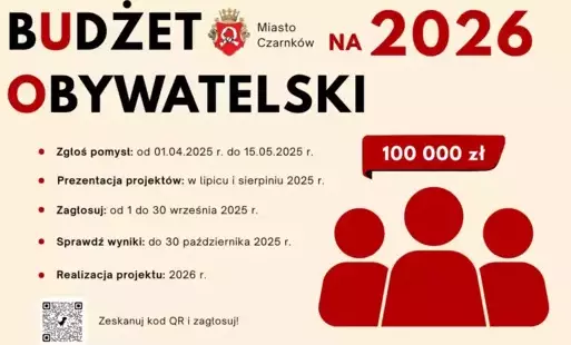 Zdjęcie do Rusza głosowanie na projekty &ndash; VII edycja Budżetu Obywatelskiego Gminy Miasta Czarnk&oacute;w
