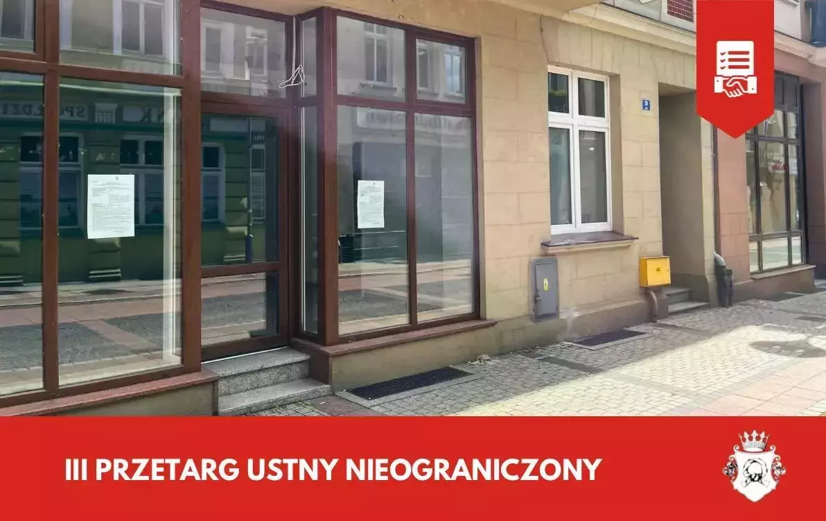 Zdjęcie do Odwołanie przetargu - lokal użytkowy 
