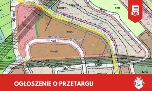 Zdjęcie do Przetarg ustny nieograniczony na sprzedaż prawa własności nieruchomości niezabudowanej, oznaczonej nr działki 3145, położonej przy ul. Lawendowej w Czarnkowie