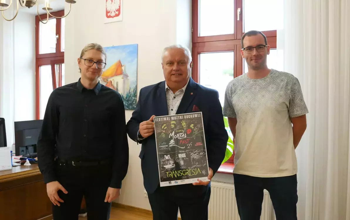 Zdjęcie do Spotkanie Burmistrza Miasta z organizatorami Mortal Fest