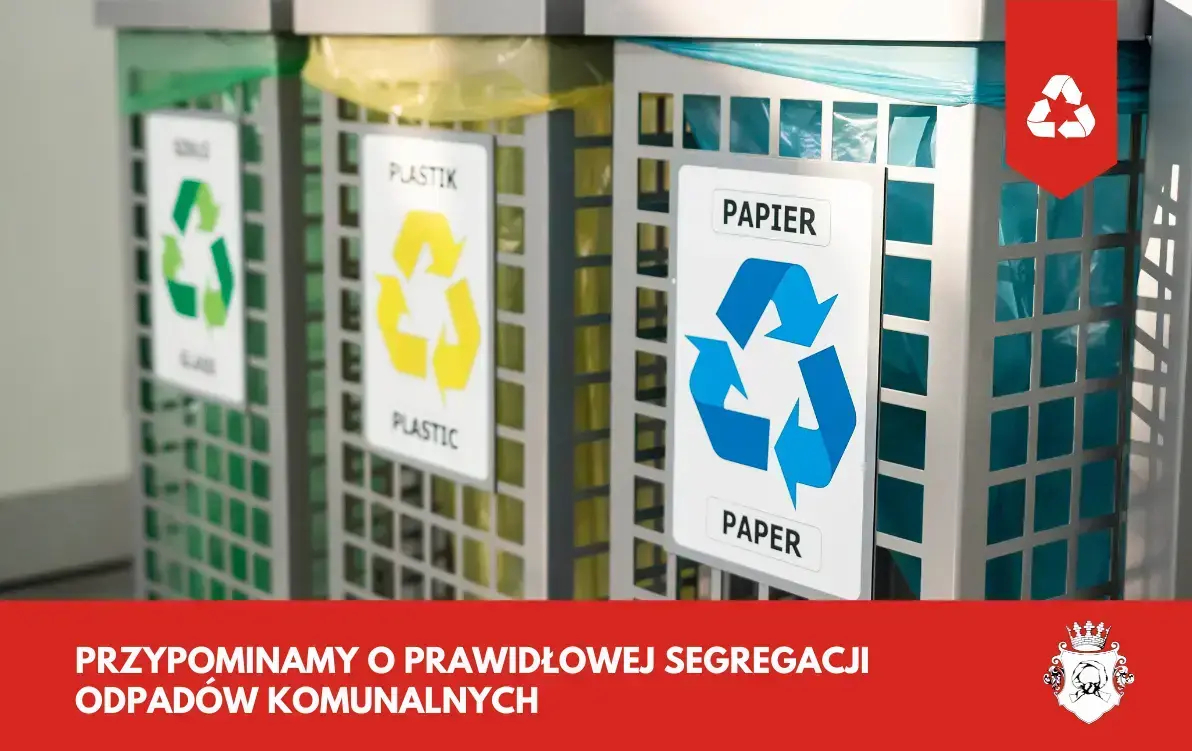 Zdjęcie do Przypominamy o prawidłowej segregacji odpad&oacute;w komunalnych