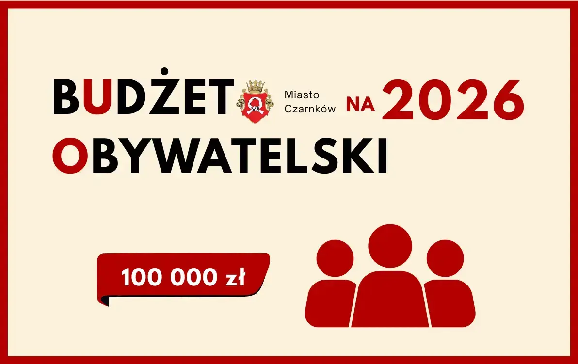 Zdjęcie do WYNIKI VII EDYCJI BUDŻETU OBYWATELSKIEGO GMINY MIASTA CZARNK&Oacute;W 2025 &ndash; do realizacji w 2026 roku