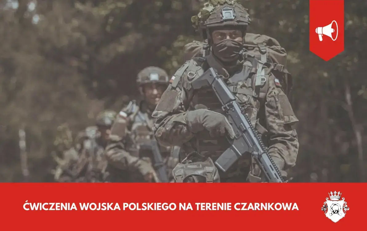 Zdjęcie do Ćwiczenia Wojska Polskiego na terenie Czarnkowa