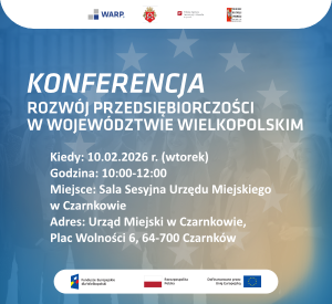 Zdjęcie do Rozw&oacute;j przedsiębiorczości w wojew&oacute;dztwie Wielkopolskim