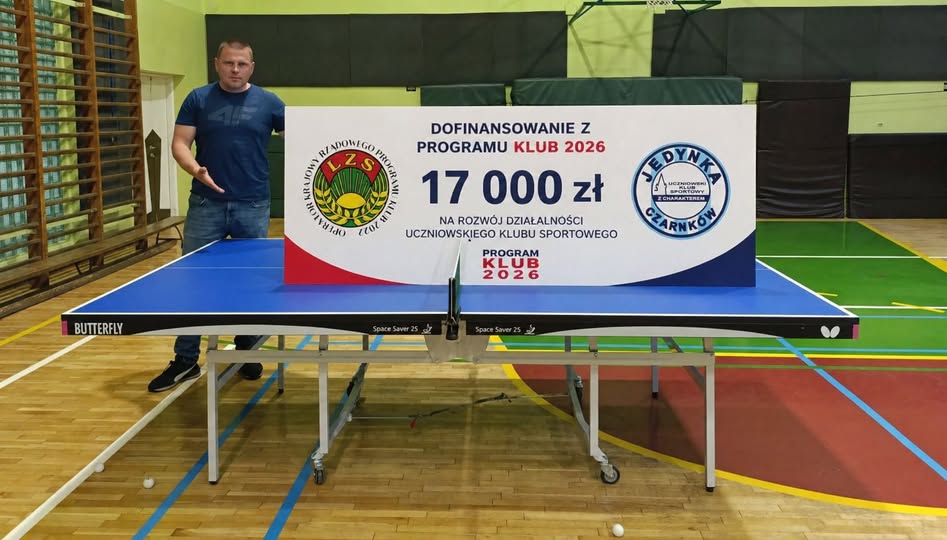 Zdjęcie do UKS Jedynka Czarnk&oacute;w z dofinansowaniem w ramach Rządowego Programu Klub 2026
