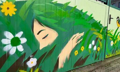 Zdjęcie do Mural, kt&oacute;ry dodał miastu kolor&oacute;w